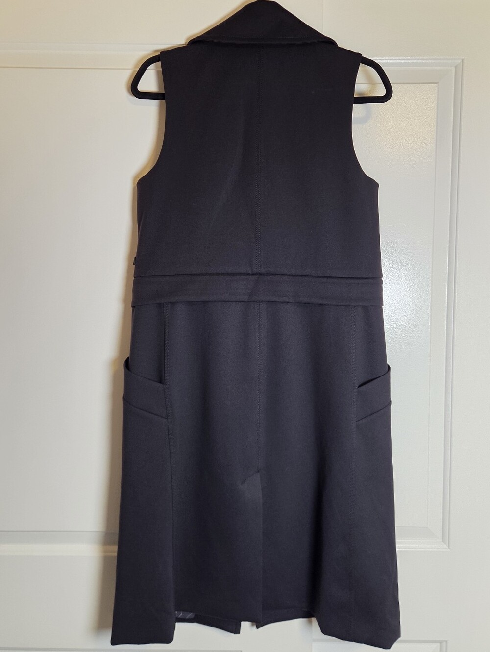 Lululemon Quick Change Vest Black Women's Size 6 Convertible Long Sleeveless - Picture 7 of 12